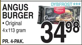 Angus burger