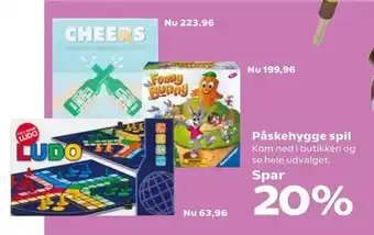 Kvickly Påskehygge spil tilbud