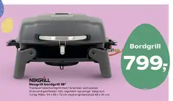 Nexgrill bordgrill 1B