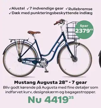 Kvickly Mustang Augusta 28" - 7 gear tilbud