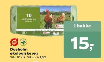 Kvickly Dueholm økologiske æg tilbud