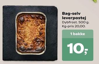 Kvickly Bag-selv leverpostej tilbud