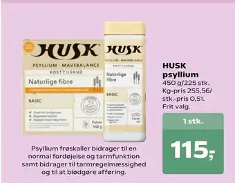 HUSK psyllium