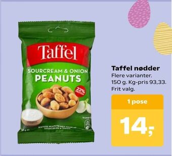 Taffel nødder