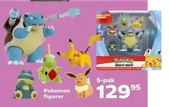 Kvickly Pokemon figurer tilbud