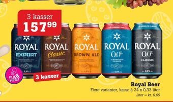 Poetzsch Padborg Royal Beer tilbud