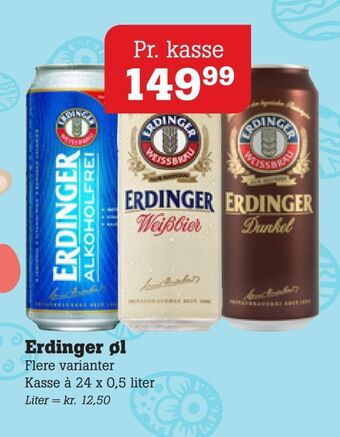 Poetzsch Padborg Erdinger øl tilbud