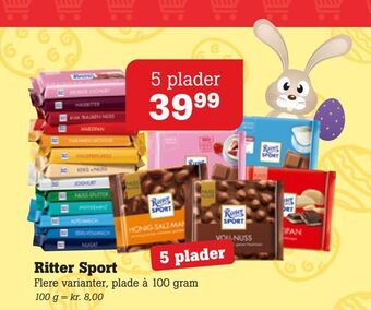 Poetzsch Padborg Ritter Sport tilbud
