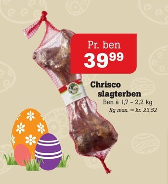 Poetzsch Padborg Chrisco slagterben tilbud