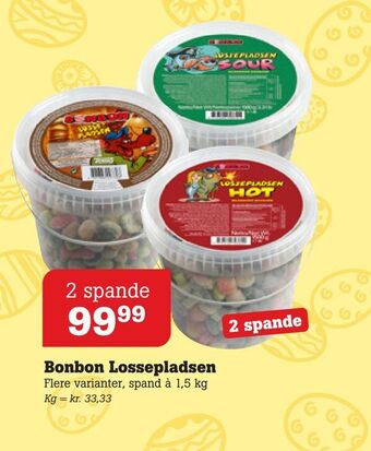 Poetzsch Padborg Bonbon Lossepladsen tilbud