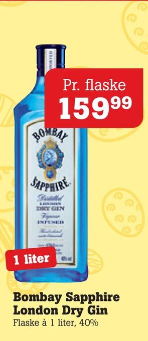 Poetzsch Padborg Bombay Sapphire London Dry Gin tilbud