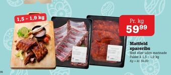 Poetzsch Padborg Mattfeld spareribs tilbud