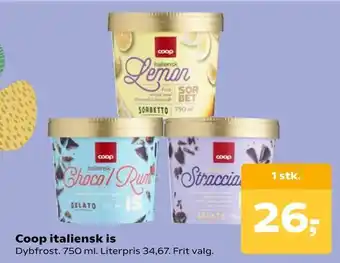 SuperBrugsen Coop italiensk is tilbud
