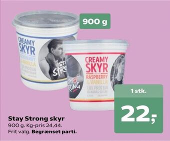 SuperBrugsen Stay Strong skyr tilbud