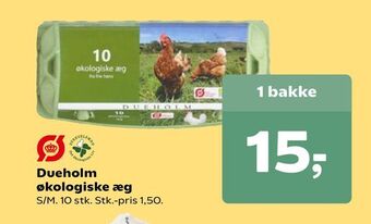 SuperBrugsen Dueholm økologiske æg tilbud