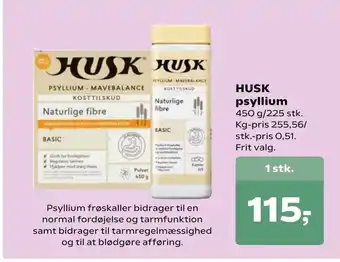 HUSK psyllium