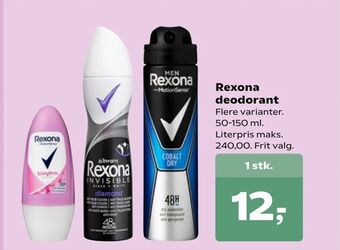 SuperBrugsen Rexona deodorant tilbud