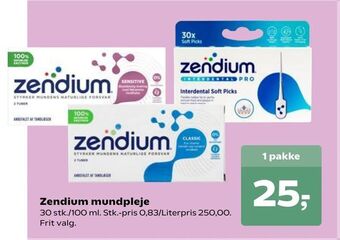 SuperBrugsen Zendium mundpleje tilbud