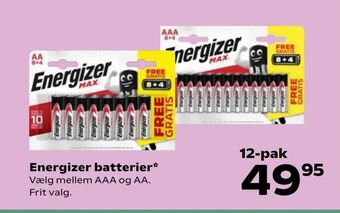 SuperBrugsen Energizer batterier tilbud