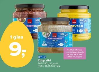SuperBrugsen Coop sild tilbud