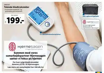 Talende blodtryksmåler