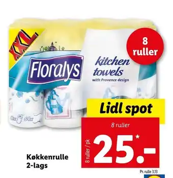 Let-Køb Køkkenrulle 2-lags tilbud