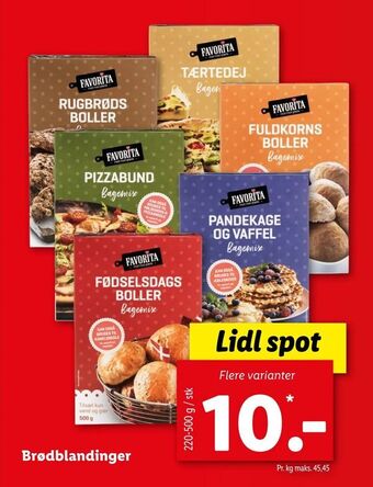 Brødblandinger