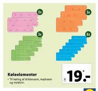 Køleelementer