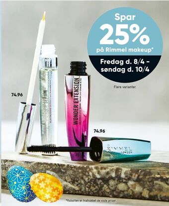 Bilka Rimmel makeup tilbud