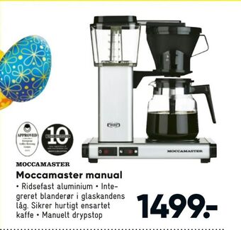 Bilka Moccamaster manual tilbud