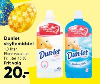 Bilka Dunlet skyllemiddel tilbud