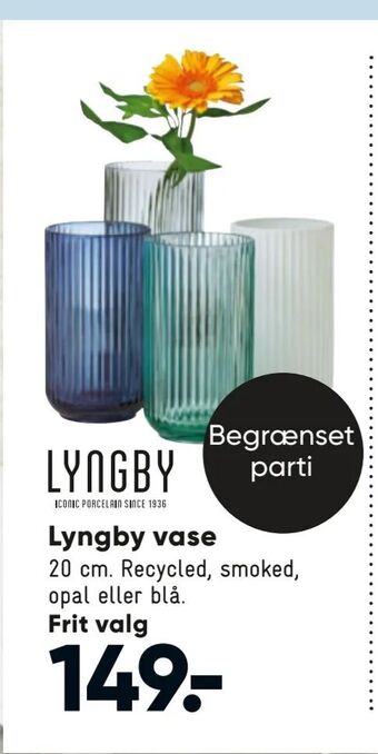 Bilka Lyngby vase tilbud