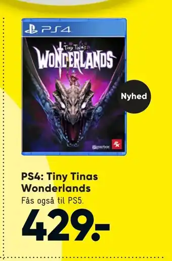 Bilka PS4: Tiny Tinas Wonderlands tilbud
