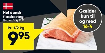 Bilka Hel dansk flæskesteg tilbud