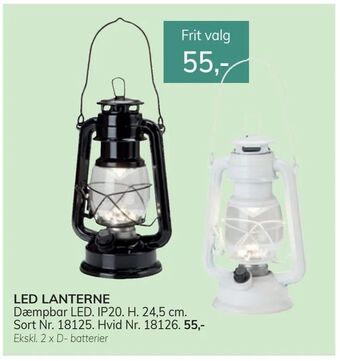 Daells Bolighus Led lanterne tilbud