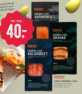 Omhu færøsk laks