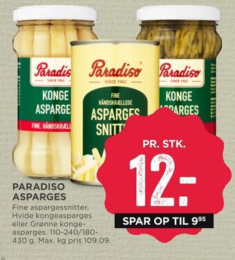 MENY Paradiso asparges tilbud