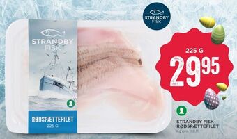 MENY Strandby fisk rødspættefilet tilbud