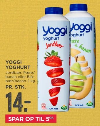 MENY Yoggi yoghurt tilbud