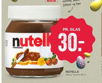 MENY Nutella tilbud