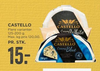 MENY Castello tilbud