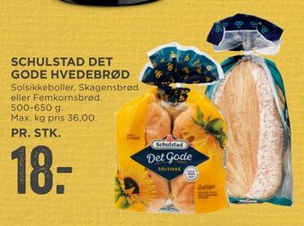 MENY Schulstad det gode hvedebrød tilbud