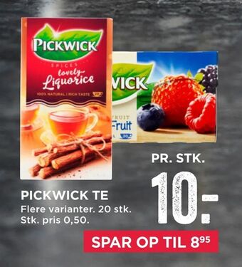 MENY Pickwick te tilbud