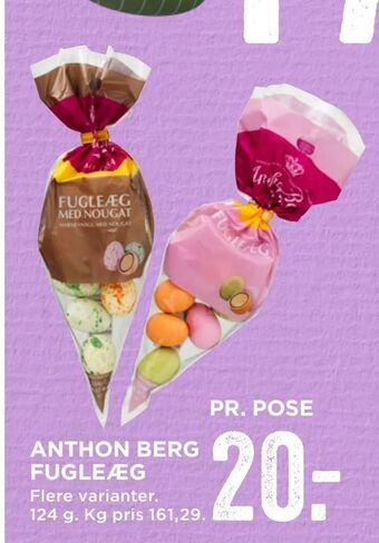 MENY Anthon berg fugleæg tilbud