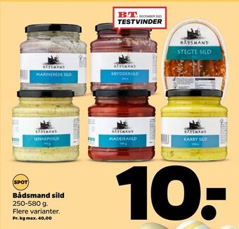 Netto Bådsmand sild tilbud