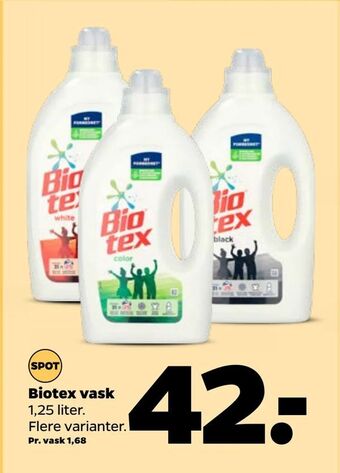 Biotex vask