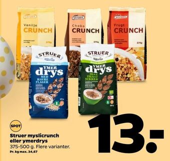 Netto Struer myslicrunch eller ymerdrys tilbud