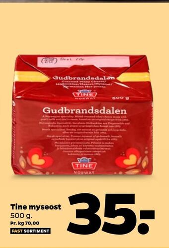 Netto Tine myseost tilbud