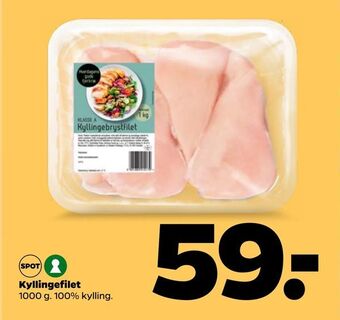 Netto Kyllingefilet tilbud