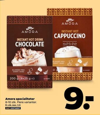 Netto Amora specialiteter tilbud